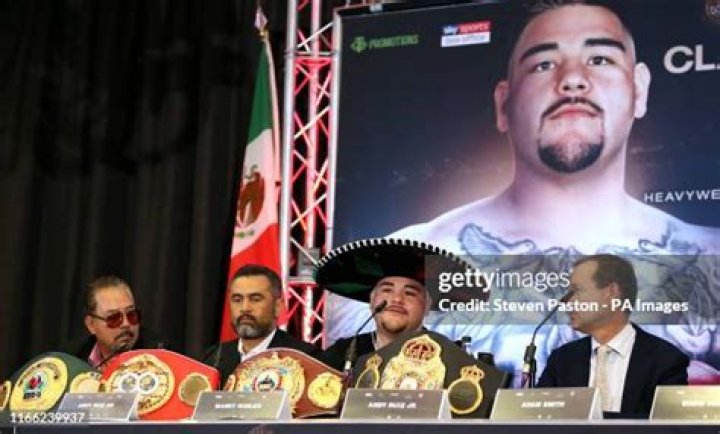 The Definitive Guide To Andy Ruiz Sr.