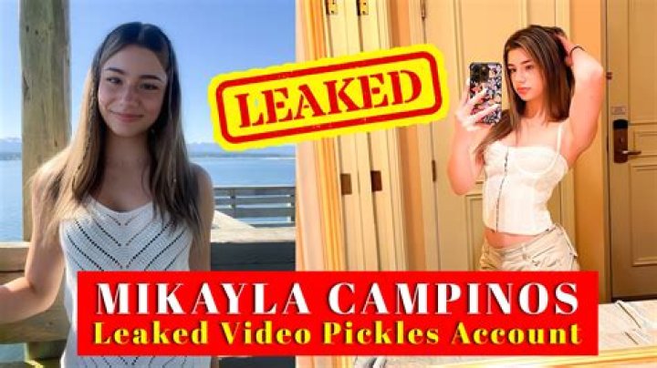 Revealed: Private Mikayla Campinos Video And Image Collection