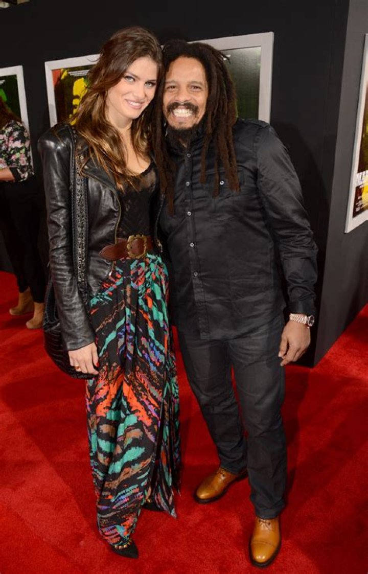 Rohan Marley And His Wife