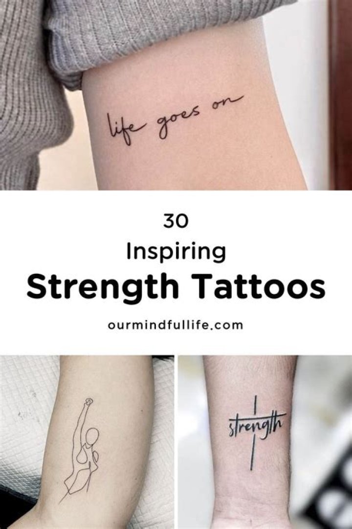 Empowering Strength Tattoo Designs: A Visual Guide