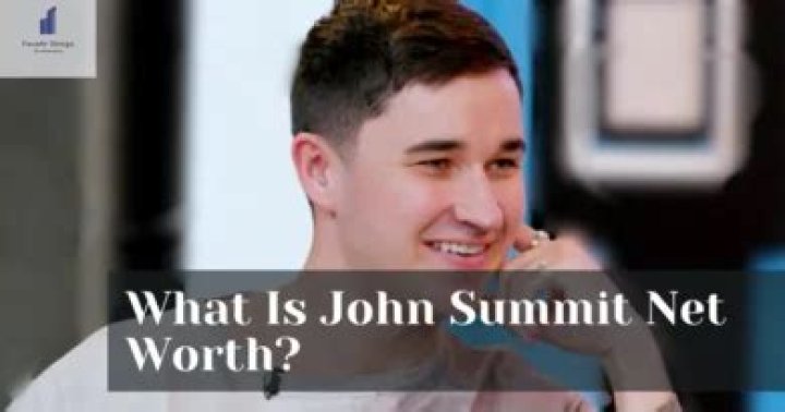 Uncovering The Riches Of John Summit: A Comprehensive Net Worth Analysis